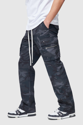 ARMI CARGO PANT - BLACK CAMO