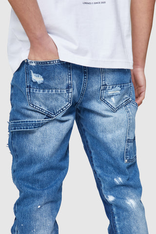 CARP FLARE JEAN - BLUE