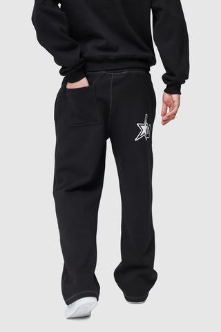 LW STAR JOGGER - BLACK