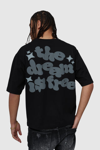 DREAM IS FREE 2.0 TEE - BLACK