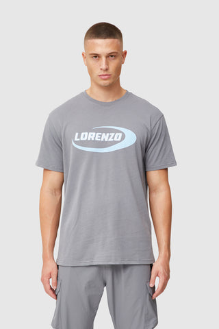 VANTAGE 2.0 TEE - GREY/BLUE