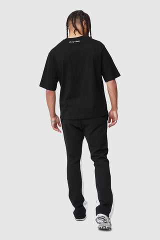 INITIAL TEE - BLACK