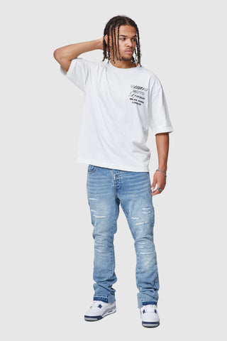 RALLY TEE - WHITE