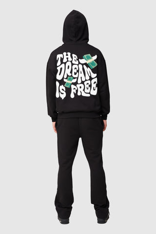 DREAM IS FREE HOOD - BLACK