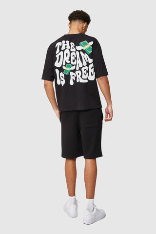 DREAM IS FREE SHORT - BLACK