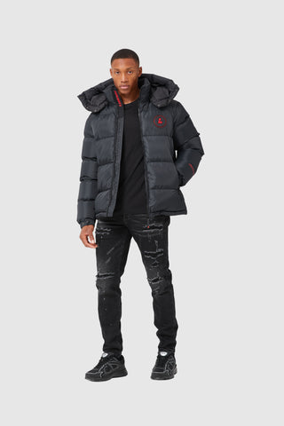 VANTAGE JACKET - BLACK/RED