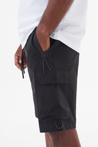 STORM CARGO SHORT - BLACK